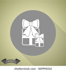 Gift - Valentine's Day vector icon
