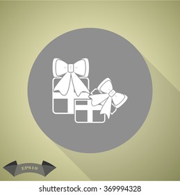 Gift - Valentine's Day vector icon
