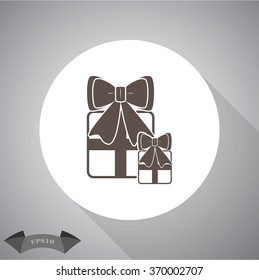 Gift - Valentine's Day vector icon