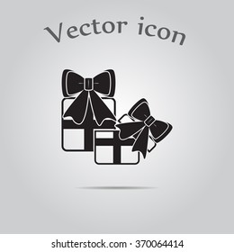 Gift - Valentine's Day vector icon