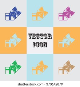 Gift - Valentine's Day vector icon