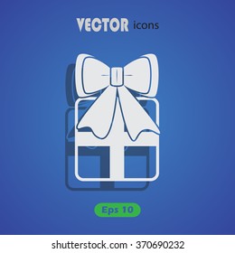 Gift - Valentine's Day vector icon