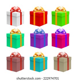 Gift. Vector