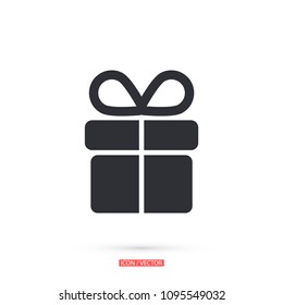 Gift vector icon