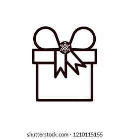 Gift vector icon