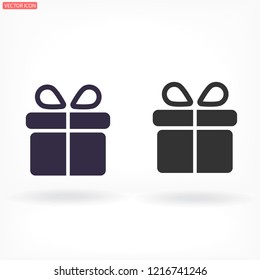 Gift vector icon