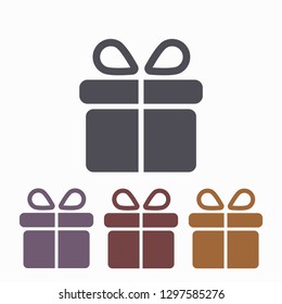 Gift vector icon