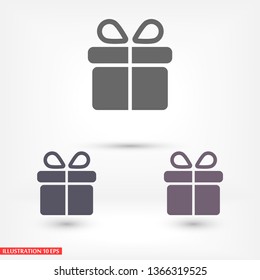 Gift vector icon