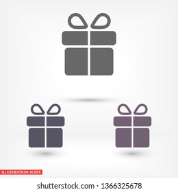Gift vector icon