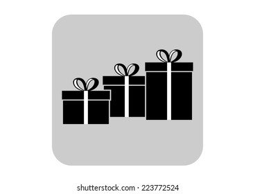 Gift vector icon
