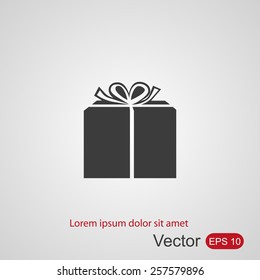 GIFT vector icon