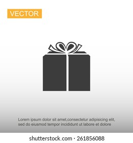 GIFT vector icon