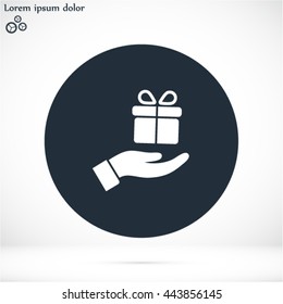 gift vector icon