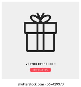 Gift vector icon