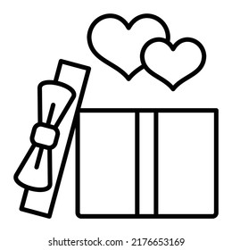 Gift vector icon. Can be used for printing, mobile and web applications.