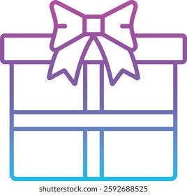 Gift vector icon. Can be used for printing, mobile and web applications.