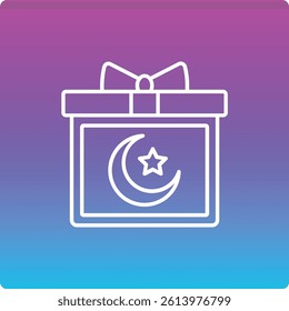 Gift vector icon. Can be used for printing, mobile and web applications.