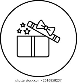Gift vector icon. Can be used for printing, mobile and web applications.