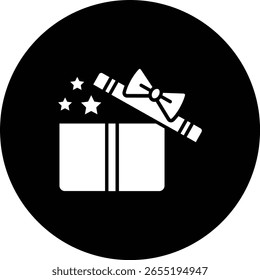 Gift vector icon. Can be used for printing, mobile and web applications.