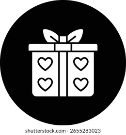 Ícone de vetor de presente. Pode ser usado para impressão, aplicativos móveis e da Web.