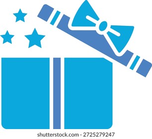 Icono de Vector de regalo. Se puede utilizar para aplicaciones de impresión, móviles y de Web.