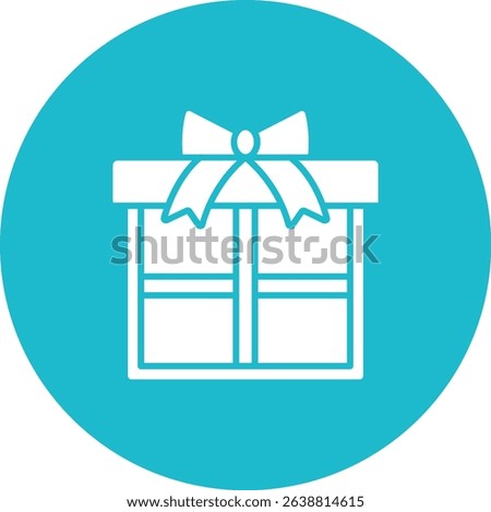Gift vector icon. Can be used for printing, mobile and web applications.
