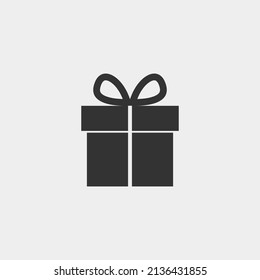 gift vector icon illustration sign