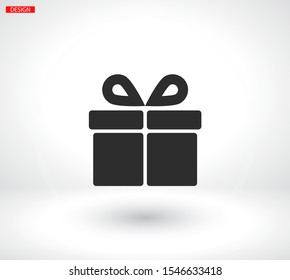 gift Vector icon . Lorem Ipsum Illustration design