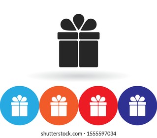 gift Vector icon . Lorem Ipsum Illustration design