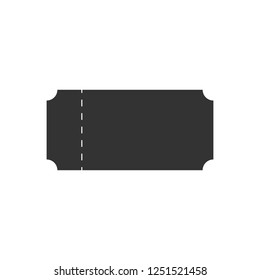 Gift vector icon on white background