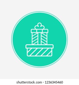 Gift vector icon sign symbol