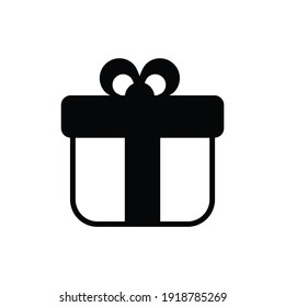 Gift Vector Icon style illustration. EPS 10 File