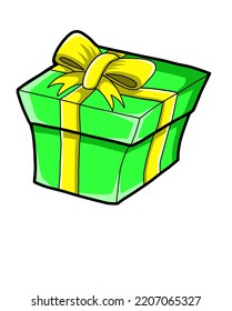 gift vector illustration. good for card design, greeting card, etc 