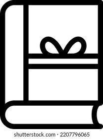 gift Vector illustration on a transparent background.Premium quality symmbols.Stroke vector icons for concept and graphic design.
