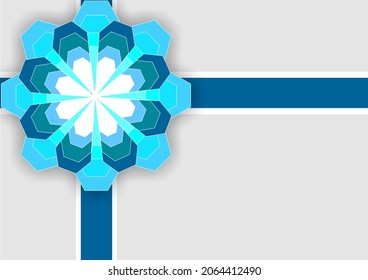 Gift vector image using shapes and lines, colors and creating compositions. as a gift box used in graphics