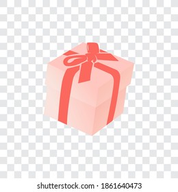 gift vector on transparent background