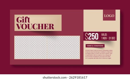 Gift Voucher for Beauty Treatment Discount coupon card, giveaway gift card for beauty salon banner ad, Sale offer Discount Banner design, Shopping gift card , Promo code discount voucher template
