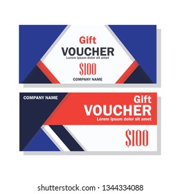 gift voucher for business concept. vector illustration