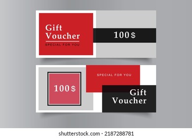 gift voucher card template for your business