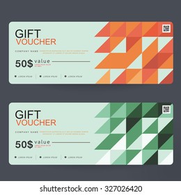 Gift Voucher Colorful Template