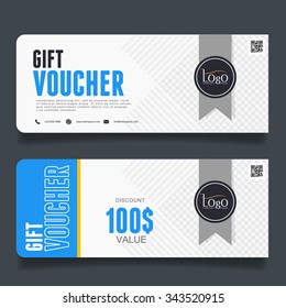 Gift Voucher Colorful Template