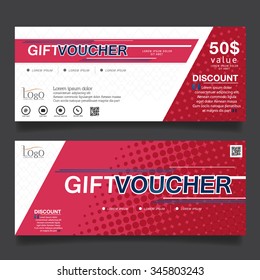 Gift Voucher Colorful Template