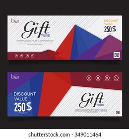 Gift Voucher Colorful Template