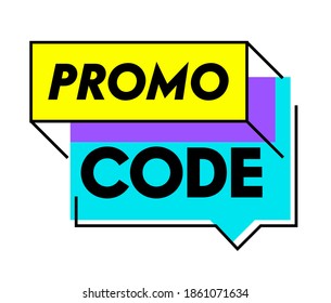 Gift Voucher or Coupon with Promo Code. Certificate Template Design, Discount Offer Graphic Design Element with Promotional Code. Advertising, Special Offer E-Commerce. Linear Vector Illustration