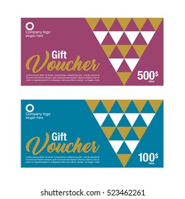 Gift voucher, Coupon template