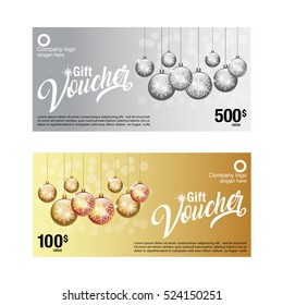 Gift voucher, Coupon template