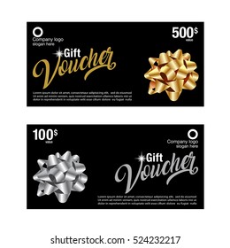Gift voucher, Coupon template