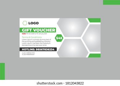 Gift Voucher Design For Company Promotion