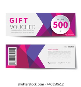 gift voucher discount template design