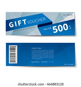 gift voucher discount template design